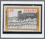 Stamps Spain -  Ciudad d' Alaior, Menorca