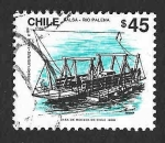 Stamps Chile -  847 - Transporte