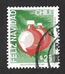 Stamps Chile -  871 - Ornamentos Navideños