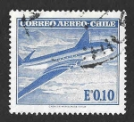 Sellos de America - Chile -  C238 - Avión 