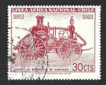 Sellos de America - Chile -  C250 - Centenario del Cuerpo de Bomberos de Santiago