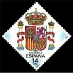 Sellos de Europa - Espa�a -  ESPAÑA 1983 2685 Sello Nuevo Escudo de España c/señal charnela Yvert2307 Scott2313