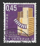 Stamps Venezuela -  793 - Censo Nacional de 1960