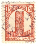 Stamps Morocco -  torre