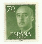 Stamps Spain -  General Franco-1151