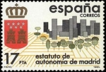 Sellos de Europa - Espa�a -  España 1984 2742 Sello ** Estatuto de Autonomia de Madrid Yvert2394 Scott2397 Timbre Espagne Spain 