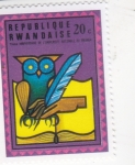 Sellos de Africa - Rwanda -  ANIVERSARIO UNIVERSIDAD