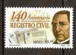 Sellos del Mundo : America : Mexico : BENITO  JUAREZ