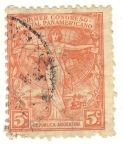 Stamps America - Argentina -  primer congreso postal panamericano