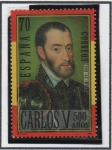 Stamps Spain -   Carlos V
