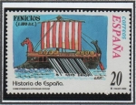 Stamps Spain -  Correspondencia Espicollar: Los Fenicios