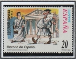 Stamps Spain -  Correspondencia Epistolar: Hispania Romana