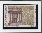 Stamps Spain -  Castillo d' San Fernando