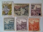 Stamps : America : Colombia :  Santuario de Nuestra Sra. de las Lajas- Iglesia Estilo Neolítico del Arq. J.Gilberto Pérez.