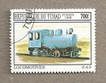 Sellos de Africa - Chad -  Locomotora