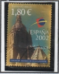 Stamps Spain -  Exposición Filatélica Mundial Cartel Oficial