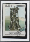 Stamps Spain -  Arte Español: Crucifijo d'  Hío