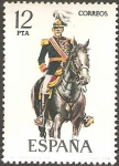 Stamps Spain -  2455 - Uniforme Militar de Capitán General 1925