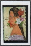 Stamps Spain -  La Mujer y Las Flores