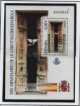 Stamps Spain -  XXV Anv.d' l' Constitución Española:  De l' Cortes Generales