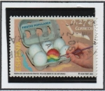 Stamps Spain -  Fiestas Populares: Fiesta d' l' Huevos Pintos