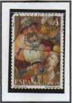 Stamps Spain -  Obras d' Manolo Elises: Madame Lis