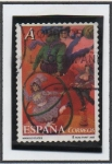 Stamps Spain -  Obras d' Manolo Elises: Trupe Silis