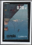 Stamps Spain -  Al Filo d' l' Imposible: Travesía en Globo