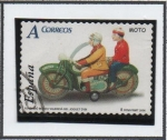 Stamps Spain -  Juguetes:   Moto Rico