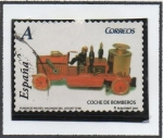 Stamps Spain -  Juguetes: Coche d' bomberos