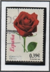 Stamps Spain -  Rosa