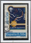 Stamps Spain -  Europa: Centenario d' Movimiento Scout