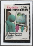 Stamps Spain -  Dia d' Sello: Asociación filatélicos