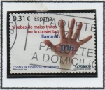 Stamps Spain -  Contra l' Violencia d' Genero