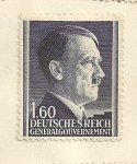 Stamps Poland -  Hitler