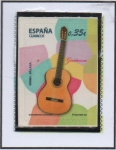 Sellos de Europa - Espa�a -  Instrumentos Musicales: Guitarra