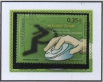 Stamps Spain -  Valores Cívicos:  Protección a l' personas con discapacidad