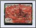 Stamps Spain -  Gastronomía Española: Jamón Ibérico