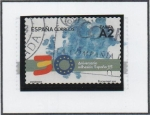 Stamps Spain -  30 anv. d' l' adhesión d' España a Europa