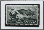 Stamps Spain -  Eubalaena Australis