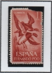 Stamps Spain -  Anas Plaatynchus