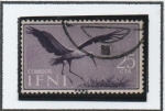 Stamps Spain -  Ciconia ciconia