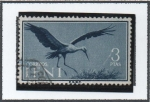 Stamps Spain -  Ciconia ciconia