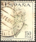 Sellos de Europa - Espaa -  1758 - centº del nacimiento de ramón maría de valle inclan