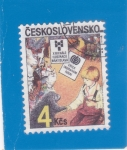 Stamps Czechoslovakia -  X bianal Bratislava