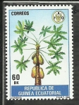 Sellos de Africa - Guinea Ecuatorial -  La Papaya