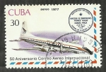 Sellos de America - Cuba -  50 Aniversario Correo Aereo