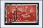 Stamps Spain -  General Franco