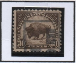 Stamps United States -  Búfalo Americano