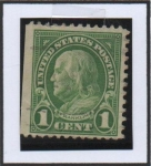 Stamps United States -  Benjamín Franklin